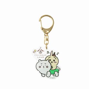 Chiikawa Land Acrylic Keychain (Peepopo Usagi)