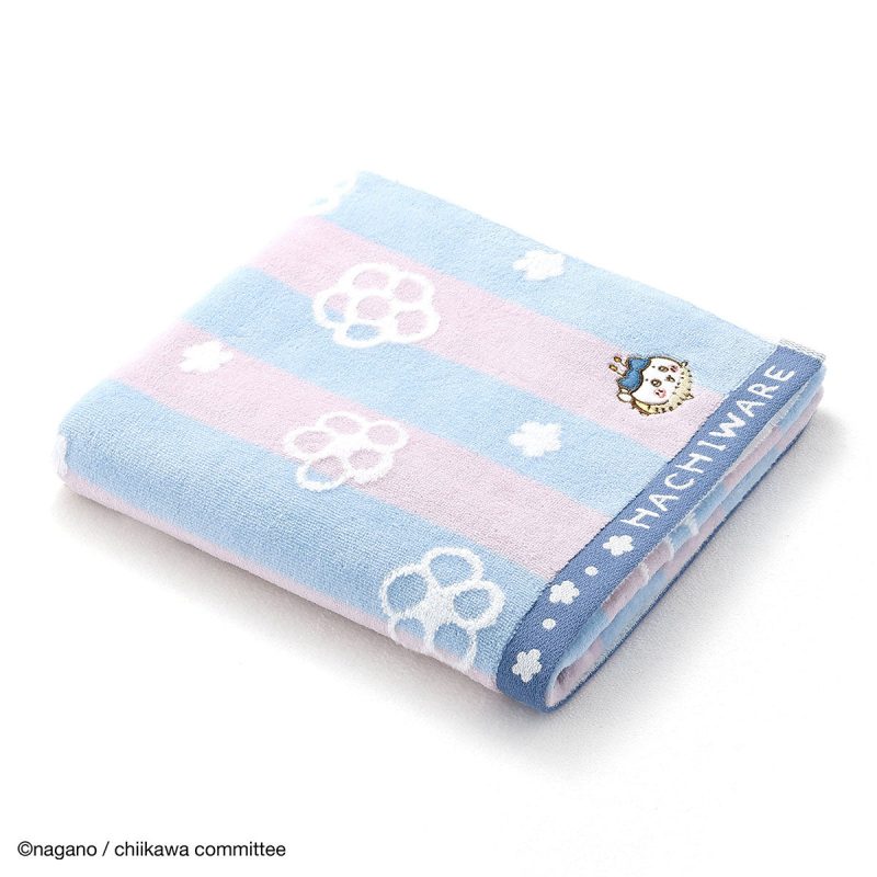 Chiikawa Bath Towel (Bees Blue)