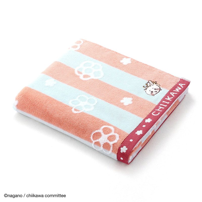 Chiikawa Bath Towel (Bees Pink)