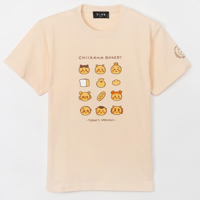 Chiikawa Chiikawa Bakery T-Shirt CHIIKAWA BAKERY Natural