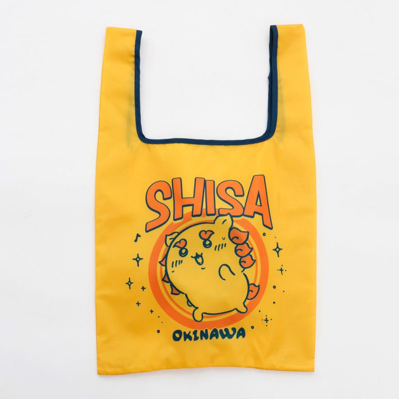 Chiikawa Shisa's Souvenir Shop Eco Bag Full Speed (Yellow)