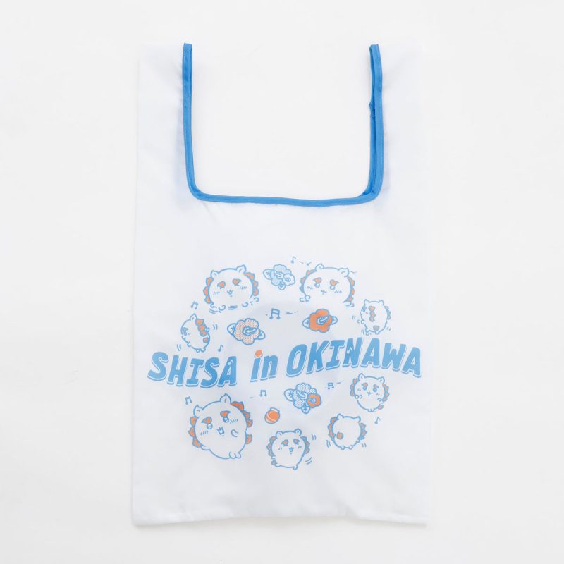 Chiikawa Shisa's Souvenir Shop Eco Bag Full of Items (White)