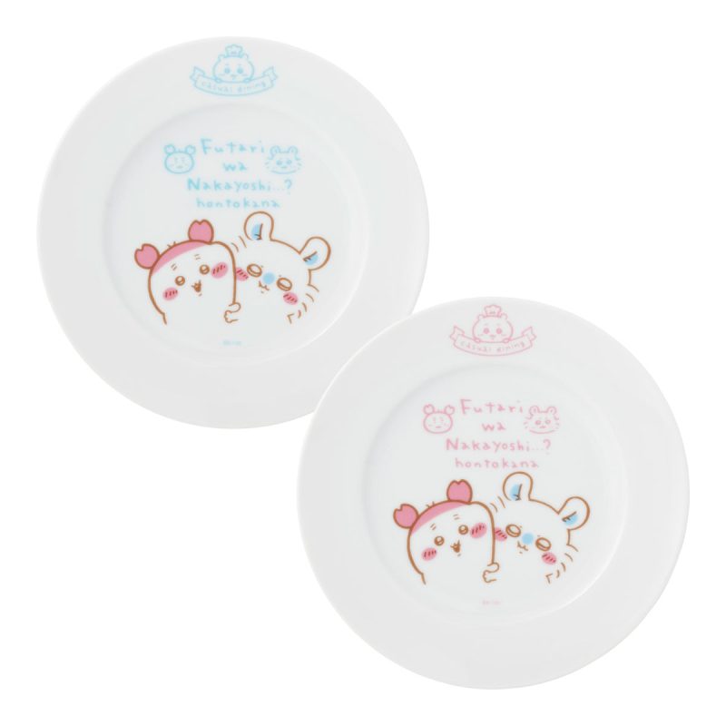 Chiikawa Restaurant Good friends Plate (Momonga and Furuhonya)