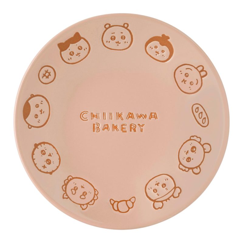 Chiikawa Bakery Water-Repellent Plate (Brown)