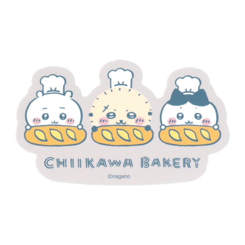 Chiikawa Bakery Matte Sticker (French Bread Trio)