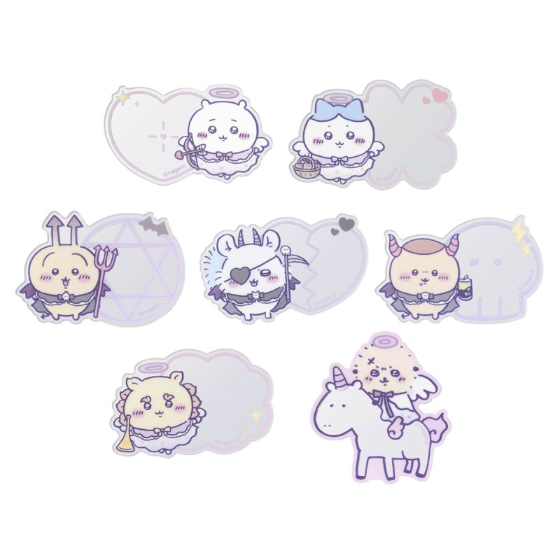 Chiikawa Angel & Demon Trading Mirror Sticker (7 types)