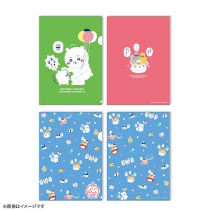 Chiikawa Exciting Amusement Park Clear File 2-Piece Set