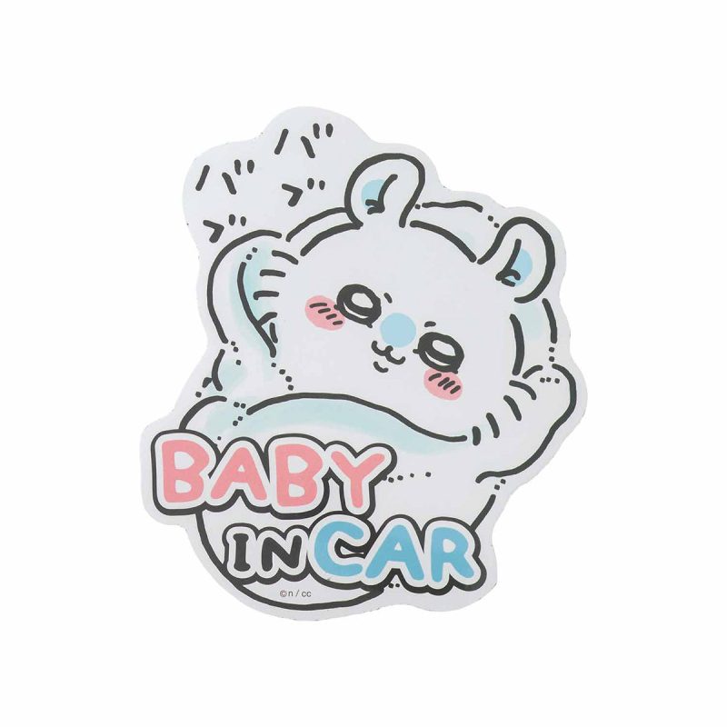 Chiikawa Enjoy Drive! Car Magnet (Momonga BABY IN CAR)