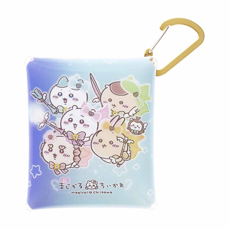 Chiikawa Magical Chiikawa Clear Pouch with Carabiner (Ultra Magical Chiikawa)