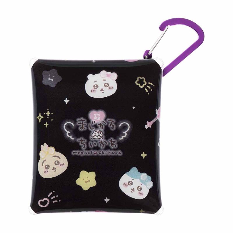 Chiikawa Magical Chiikawa Clear Pouch with Carabiner (Tiny Face)