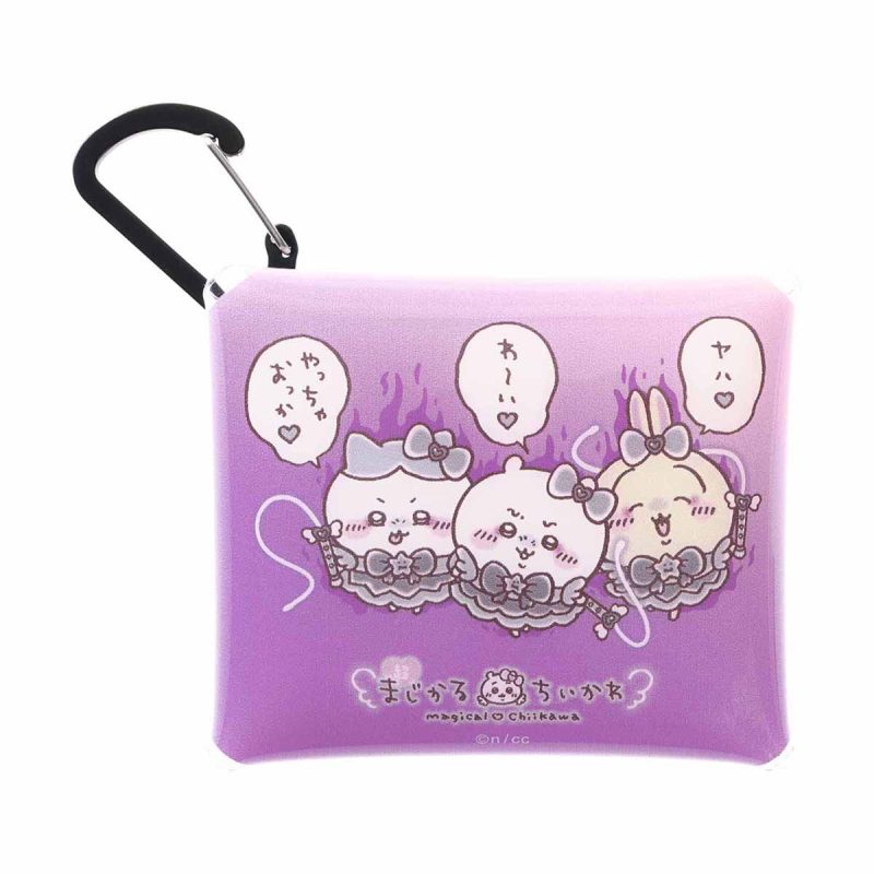 Chiikawa Magical Chiikawa Clear Pouch with Carabiner (Bad Version)