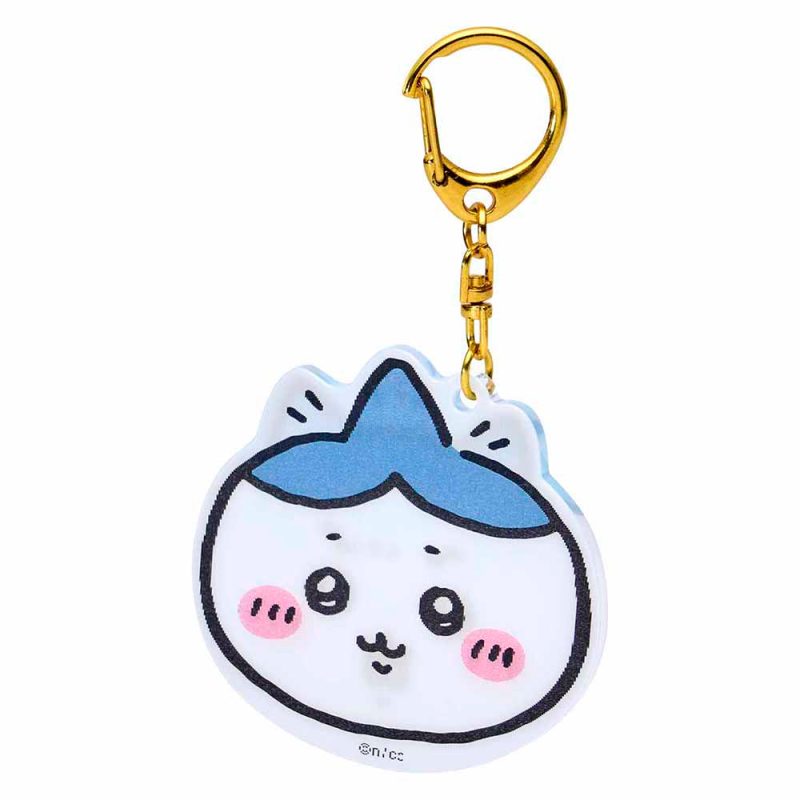 Chiikawa Excited to Go Out! Lenticular Acrylic Key ring (Hachiware)