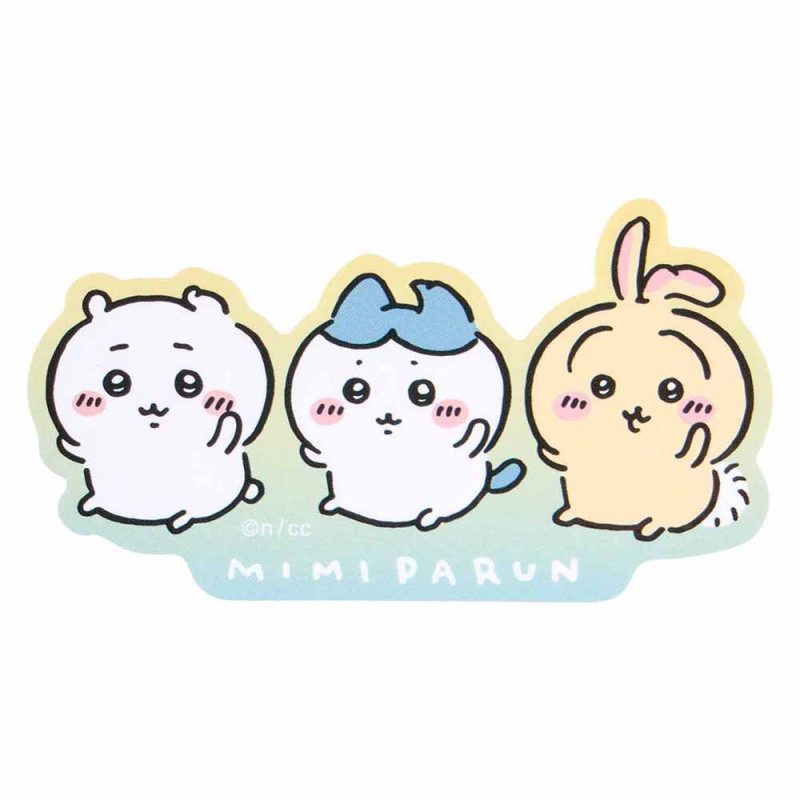 Chiikawa Excited to Go Out! Smartphone Sticker (Mimiparun)