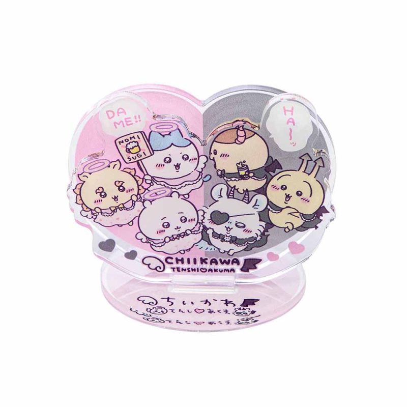 Chiikawa Angel & Demon Layer Acrylic Stand (Heart)