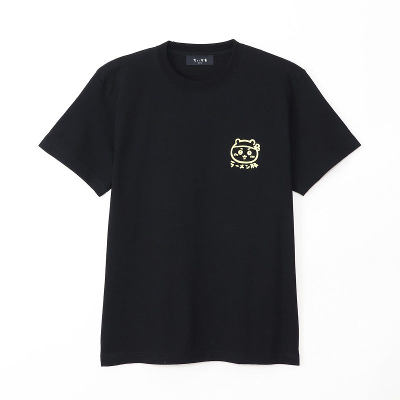 Chiikawa Chiikawa Ramen Buta T-Shirt Black