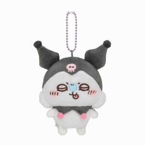 Chiikawa Sanrio Characters Petit Mini Mascot (Momonga & Kuromi)