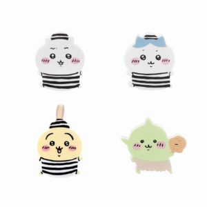 Chiikawa Die-cut Clip (Caught) (4 Pieces Set)