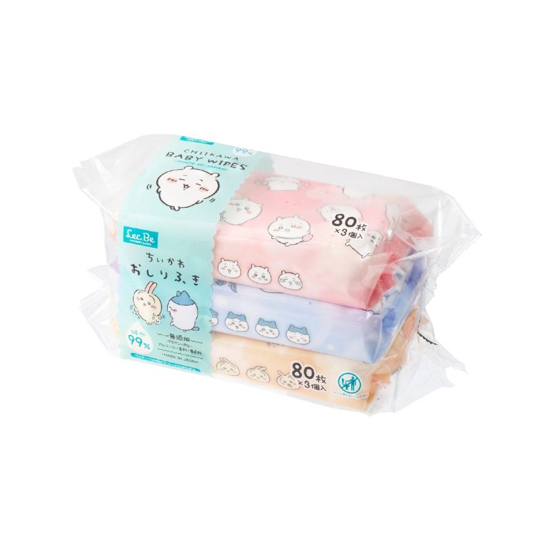 Chiikawa Baby Wipes (80 Sheets 3)
