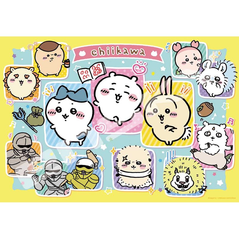 Chiikawa 1000-Piece Jigsaw Puzzle (No. 1000T-377 Chiikawa and Friends)