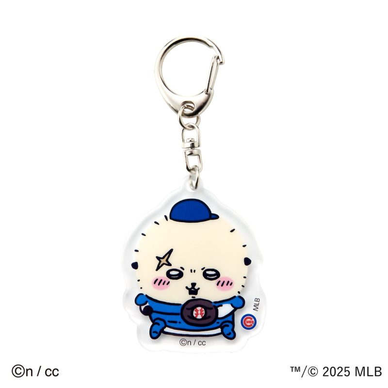 Chiikawa MLB TOKYO SERIES Acrylic Keychain Rakko