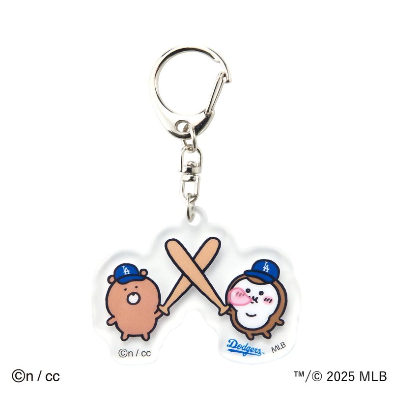 Chiikawa MLB TOKYO SERIES Acrylic Keychain ? Bear and Kabutomushi