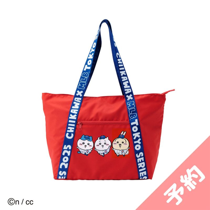 Chiikawa MLB TOKYO SERIES Tote Bag (Cubs)
