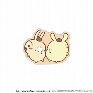Chiikawa Sanrio Characters Acrylic Clip (Pom Pom Purin Usagi)