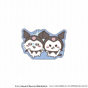 Chiikawa Sanrio Characters Acrylic Clip (Kuromi Momonga)