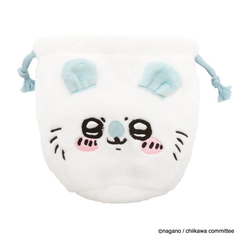 Chiikawa Face Drawstring Bag (Momonga)