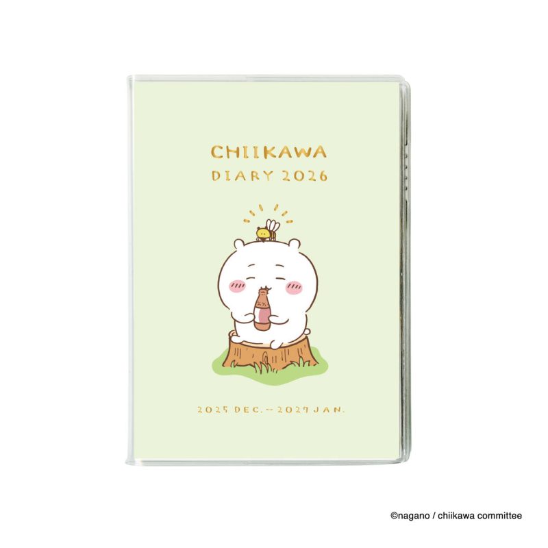 Chiikawa A6 Comic Monthly Diary 2026 (Flute)